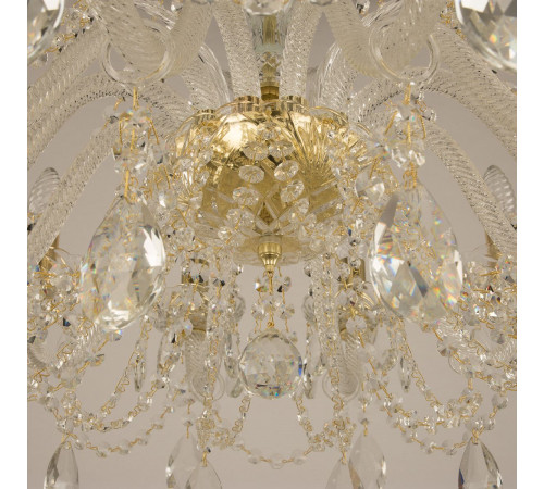 Подвесная люстра Bohemia Ivele Crystal 105/12/240 G Подвесная люстра Bohemia Ivele Crystal 105/12/240 G