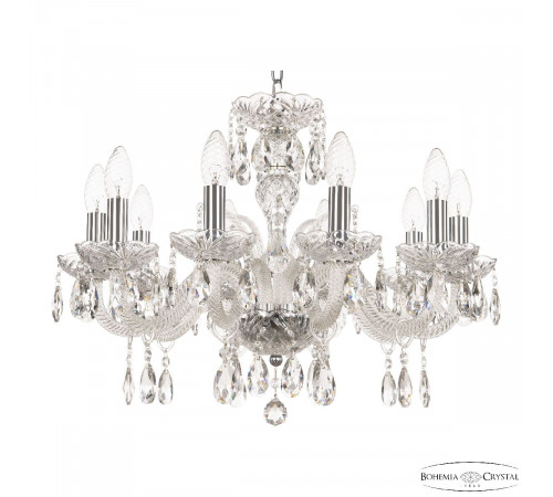 Подвесная люстра Bohemia Ivele Crystal 118/10/195 Ni Подвесная люстра Bohemia Ivele Crystal 118/10/195 Ni