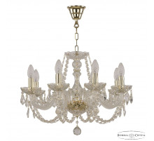 Подвесная люстра Bohemia Ivele Crystal 101/8/195 G Leafs
