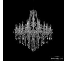Подвесная люстра Bohemia Ivele Crystal 1415/12+6+3/300 Ni