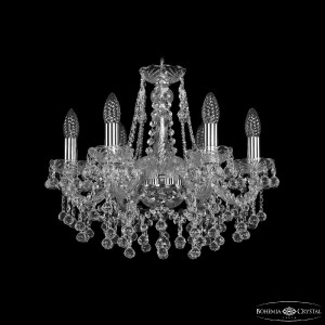 Подвесная люстра Bohemia Ivele Crystal 1409/6/160 Ni