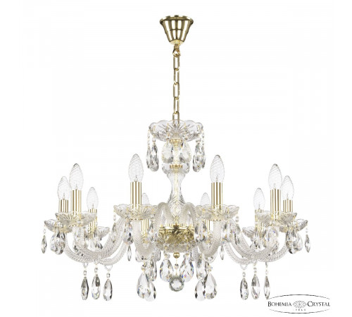 Подвесная люстра Bohemia Ivele Crystal 117/10/240 G Подвесная люстра Bohemia Ivele Crystal 117/10/240 G