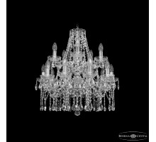 Подвесная люстра Bohemia Ivele Crystal 1413/10+5/200/2d Ni