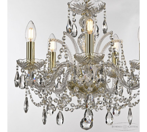 Подвесная люстра Bohemia Ivele Crystal 105/5/141 G Подвесная люстра Bohemia Ivele Crystal 105/5/141 G