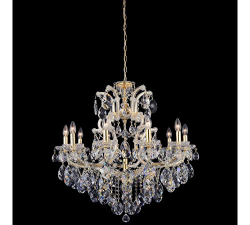 Подвесная люстра Crystal Lux Isabel SP11 Gold/Transparent Подвесная люстра Crystal Lux Isabel SP11 Gold/Transparent