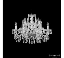 Подвесная люстра Bohemia Ivele Crystal 1403/6+3/195 Ni