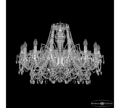 Подвесная люстра Bohemia Ivele Crystal 1411/16/300 Ni Подвесная люстра Bohemia Ivele Crystal 1411/16/300 Ni