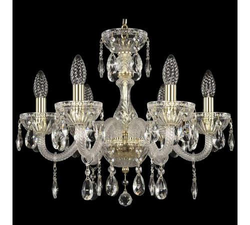 Подвесная люстра Bohemia Ivele Crystal 5417/6/165 G Clear/M-1G Подвесная люстра Bohemia Ivele Crystal 5417/6/165 G Clear/M-1G