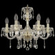 Подвесная люстра Bohemia Ivele Crystal 5417/6/165 G Clear/M-1G