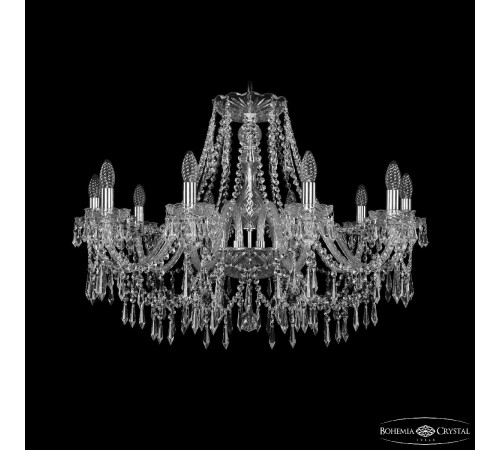 Подвесная люстра Bohemia Ivele Crystal 1403/10/300 Ni Подвесная люстра Bohemia Ivele Crystal 1403/10/300 Ni
