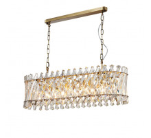 Подвесная люстра Lumien Hall Pauline LH0044/10PO-BR-CL