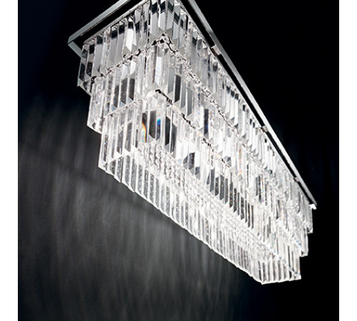 Подвесная люстра Ideal Lux Martinez SP6 Cromo 166322 Подвесная люстра Ideal Lux Martinez SP6 Cromo 166322