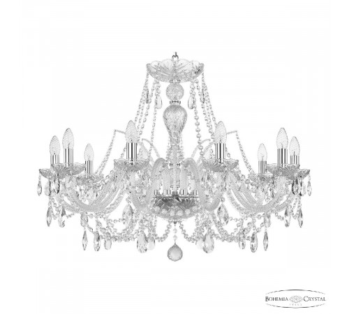 Подвесная люстра Bohemia Ivele Crystal 105/10/300 Ni Подвесная люстра Bohemia Ivele Crystal 105/10/300 Ni