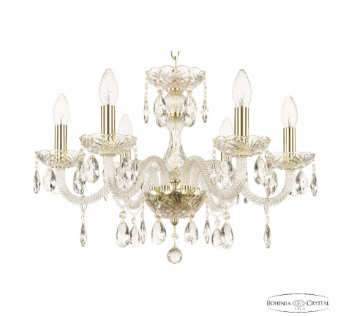 Подвесная люстра Bohemia Ivele Crystal 117/6/195 G Подвесная люстра Bohemia Ivele Crystal 117/6/195 G