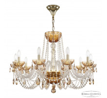 Подвесная люстра Bohemia Ivele Crystal 5402/10/300 G Amber/M-1H K721