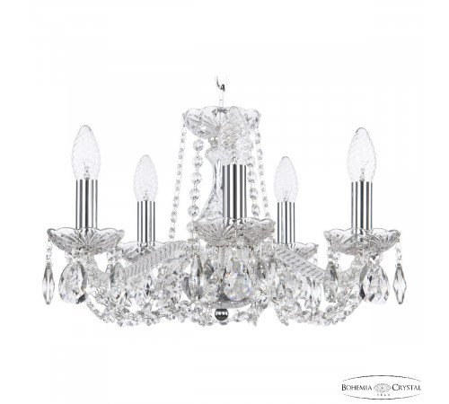 Подвесная люстра Bohemia Ivele Crystal 119/5/141 Ni Подвесная люстра Bohemia Ivele Crystal 119/5/141 Ni
