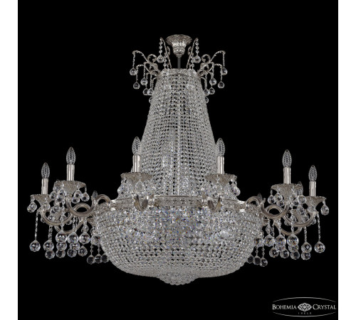 Потолочная люстра Bohemia Ivele Crystal 2228H201/12/123IV/Y1 Ni