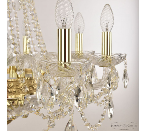 Подвесная люстра Bohemia Ivele Crystal 1451/8/160/250 G Подвесная люстра Bohemia Ivele Crystal 1451/8/160/250 G