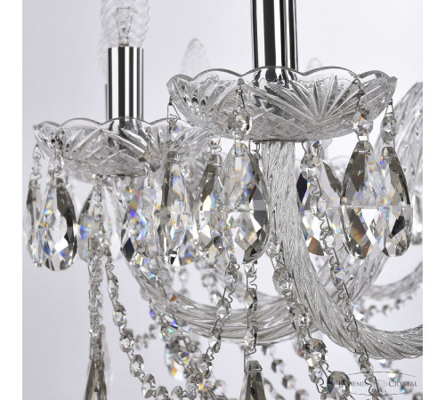 Подвесная люстра Bohemia Ivele Crystal 1402/16/400 Ni