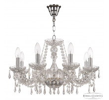 Подвесная люстра Bohemia Ivele Crystal 104/8/195 Ni