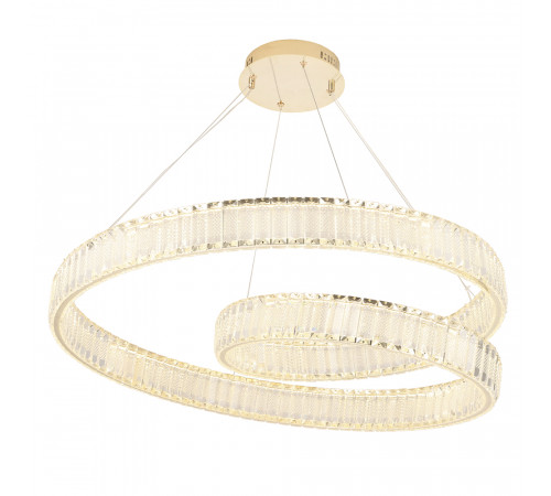 Подвесная люстра Crystal Lux MUSIKA SP120W LED GOLD Подвесная люстра Crystal Lux MUSIKA SP120W LED GOLD