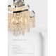 Подвесная люстра Lumien Hall Markellin LH0040/9H-NK-CL