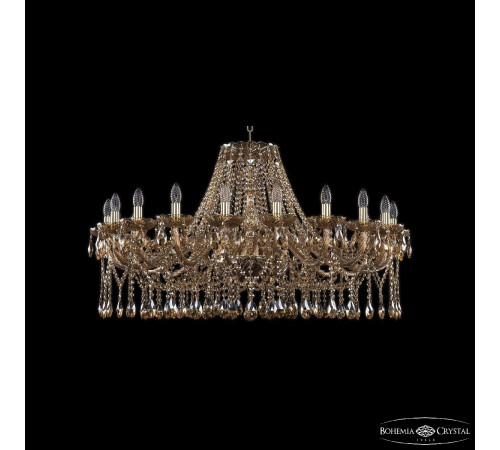 Подвесная люстра Bohemia Ivele Crystal 1413/20/400 G M721