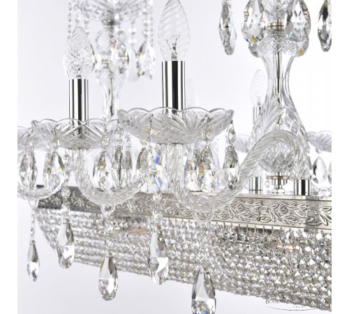 Подвесная люстра Bohemia Ivele Crystal 1452/8/195/800 Ni Подвесная люстра Bohemia Ivele Crystal 1452/8/195/800 Ni