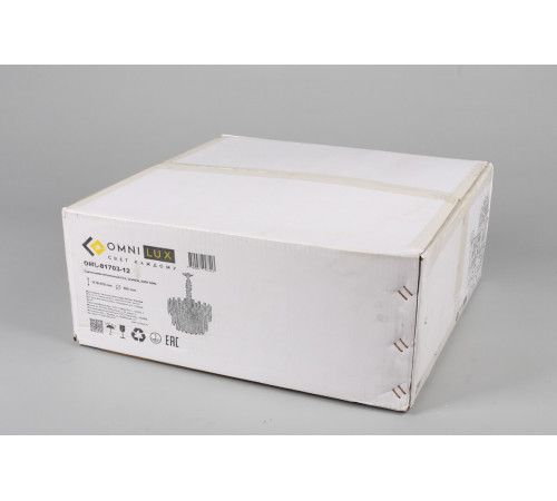 Подвесная люстра Omnilux Sangineto OML-81703-12 Подвесная люстра Omnilux Sangineto OML-81703-12