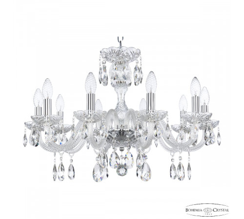 Подвесная люстра Bohemia Ivele Crystal 117/10/240 Ni Подвесная люстра Bohemia Ivele Crystal 117/10/240 Ni