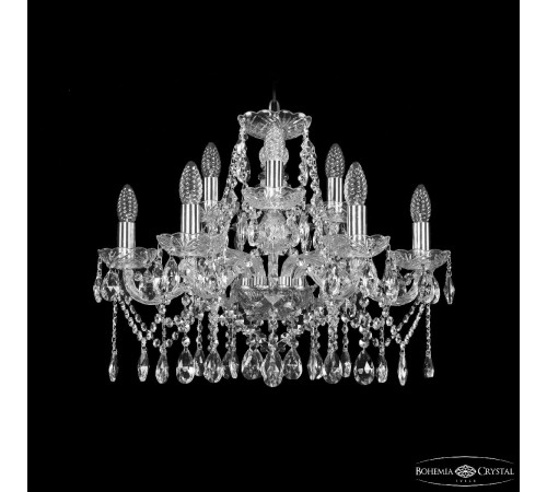 Подвесная люстра Bohemia Ivele Crystal 1413/6+3/200 Ni Подвесная люстра Bohemia Ivele Crystal 1413/6+3/200 Ni