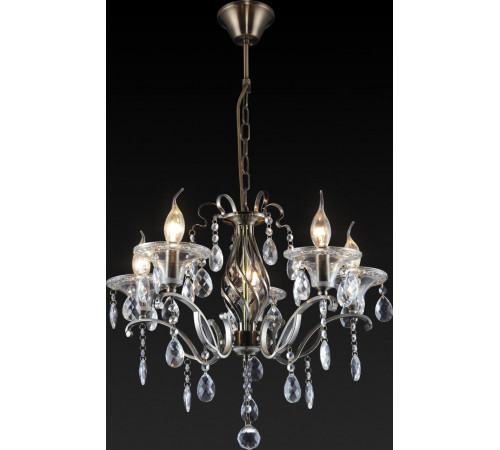 Подвесная люстра Toplight Zoe TL7220D-05AB Подвесная люстра Toplight Zoe TL7220D-05AB