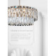 Потолочная люстра Lumien Hall Kristin LH0066/6C-FGD-CL