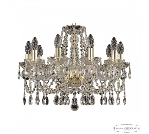 Подвесная люстра Bohemia Ivele Crystal 107/10/200 G Подвесная люстра Bohemia Ivele Crystal 107/10/200 G