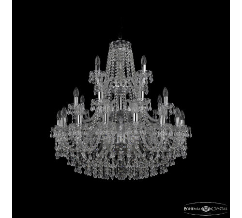 Подвесная люстра Bohemia Ivele Crystal 1410/16+8+4/300/3d Ni V0300 Подвесная люстра Bohemia Ivele Crystal 1410/16+8+4/300/3d Ni V0300