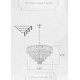 Подвесная люстра Lumien Hall Kristin LH0066/10H-AB-CL