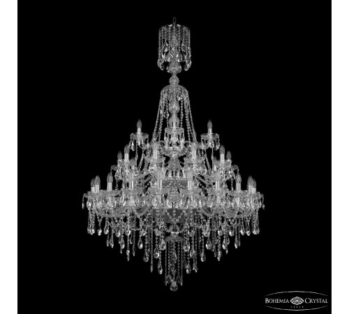 Подвесная люстра Bohemia Ivele Crystal 1415/20+10+5/400/XL-180/3d Ni