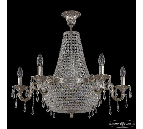 Потолочная люстра Bohemia Ivele Crystal 2205H203/6/70IV Ni Drops