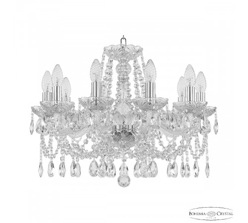 Подвесная люстра Bohemia Ivele Crystal 107/10/200 Ni Подвесная люстра Bohemia Ivele Crystal 107/10/200 Ni