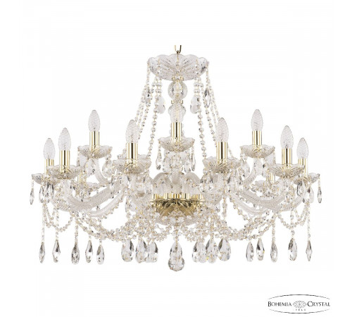 Подвесная люстра Bohemia Ivele Crystal 107/10+5/300 G Подвесная люстра Bohemia Ivele Crystal 107/10+5/300 G