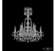 Подвесная люстра Bohemia Ivele Crystal 1402/6+3/195/XL-64 Ni