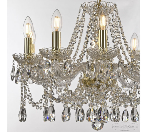 Подвесная люстра Bohemia Ivele Crystal 107/10/200 G Подвесная люстра Bohemia Ivele Crystal 107/10/200 G