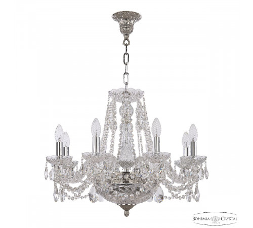 Подвесная люстра Bohemia Ivele Crystal 1451/8/160/250 Ni Подвесная люстра Bohemia Ivele Crystal 1451/8/160/250 Ni