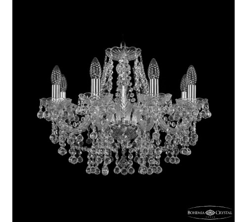 Подвесная люстра Bohemia Ivele Crystal 1409/8/195 Ni