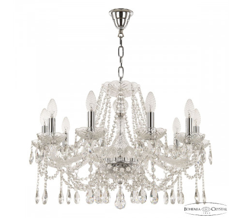 Подвесная люстра Bohemia Ivele Crystal 107/10/240 Ni Подвесная люстра Bohemia Ivele Crystal 107/10/240 Ni