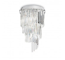 Потолочная люстра Ideal Lux Carlton PL8 Cromo 168920