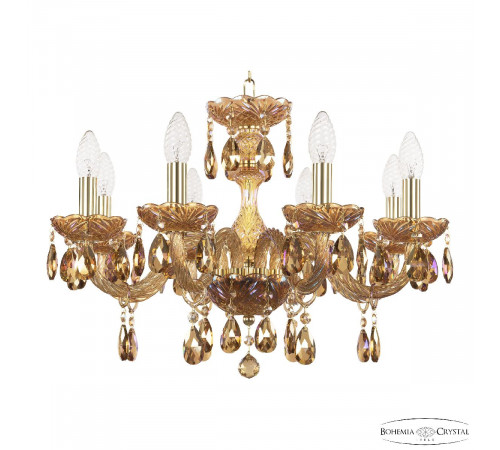 Подвесная люстра Bohemia Ivele Crystal 117/8/195 G M777 Подвесная люстра Bohemia Ivele Crystal 117/8/195 G M777