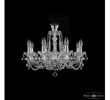 Подвесная люстра Bohemia Ivele Crystal 1402/8/195 Ni Balls Tube