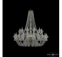 Подвесная люстра Bohemia Ivele Crystal 1409/24+12/530/h-160 G
