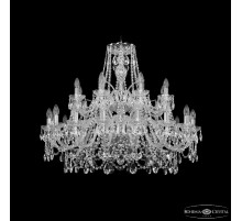 Подвесная люстра Bohemia Ivele Crystal 1411/16+8/360/2d Ni